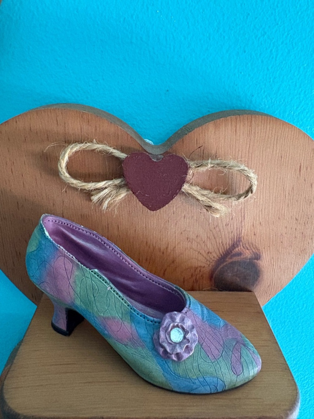 Vintage 1998 High-heel Small Figurine Trinket Shelf Decor